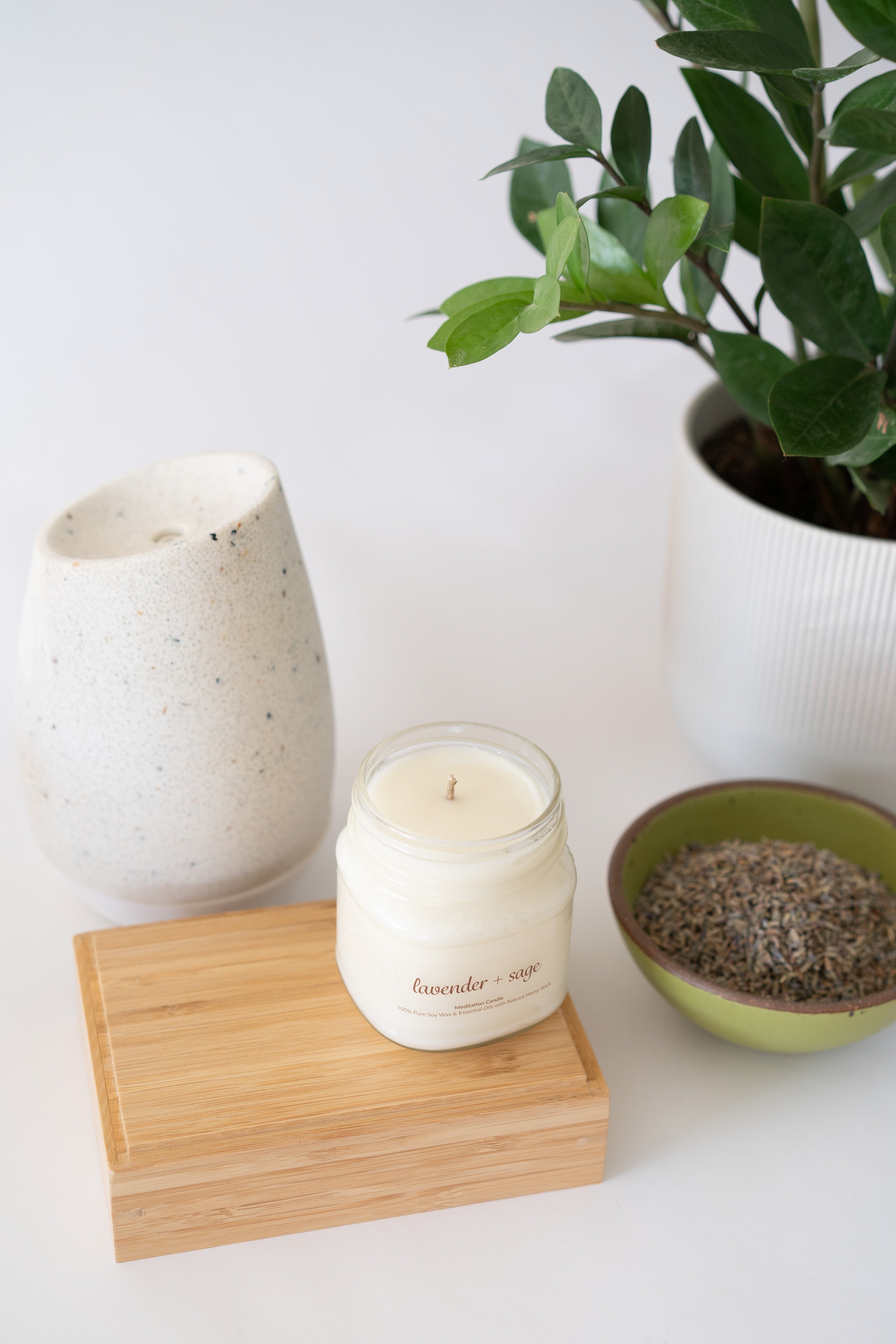 Meditation Candles | 100% Soy Wax Candles with Essential Oils