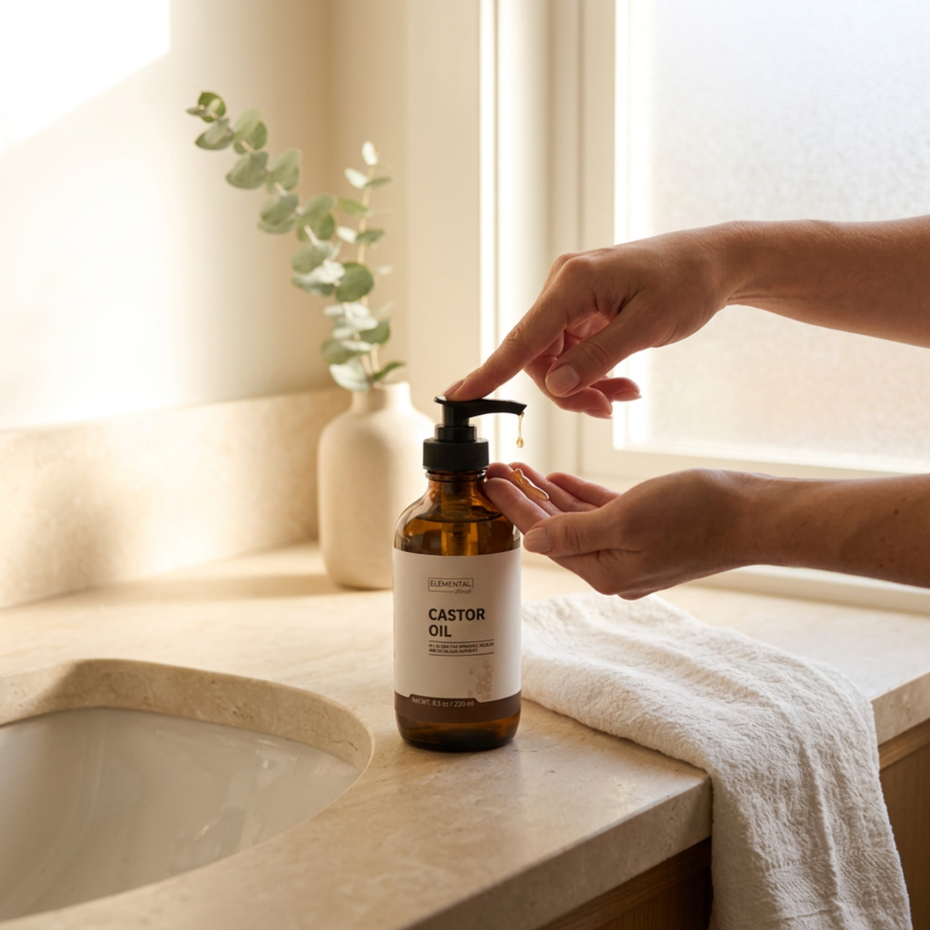 Organic Hexane-Free Castor Oil